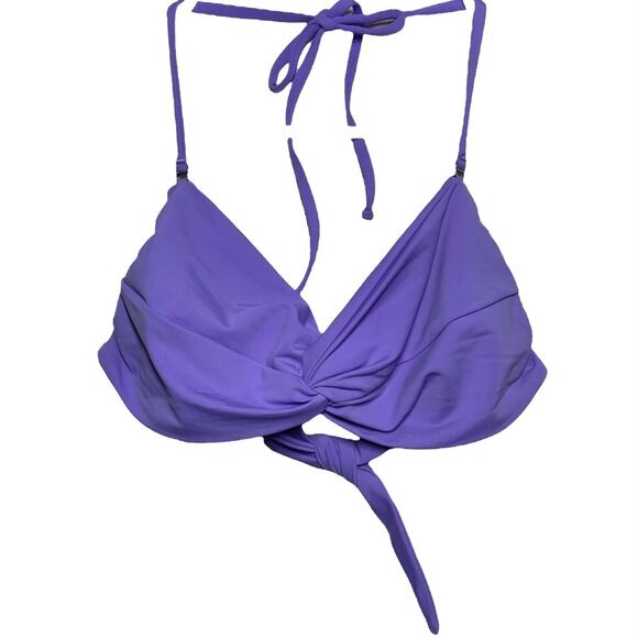 Mara Hoffman Chey Halter Bikini Top UPF 50+ Revolve Amnesia Large - Picture 1 of 4